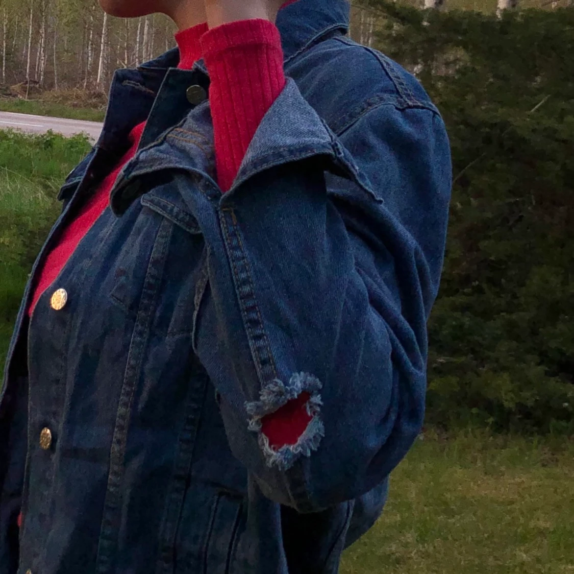 Oversized jeansjacka - 91