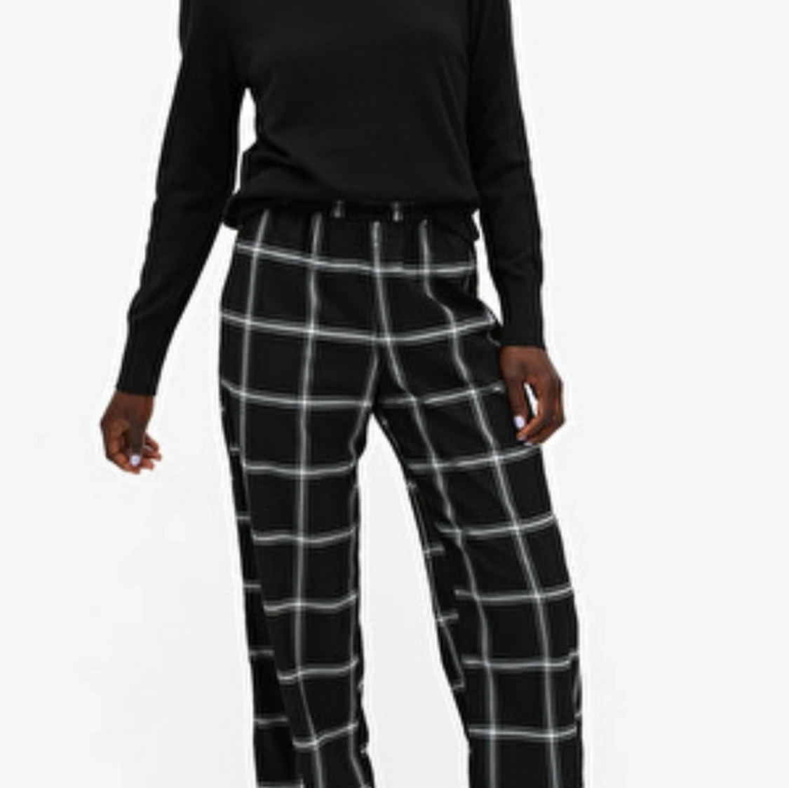 Rutiga byxor monki, helt nya, lappar kvar - 90