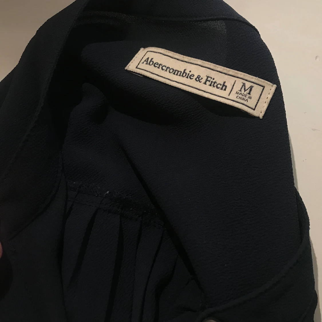 Marinblå skjorta Abercrombie & Fitch - 91