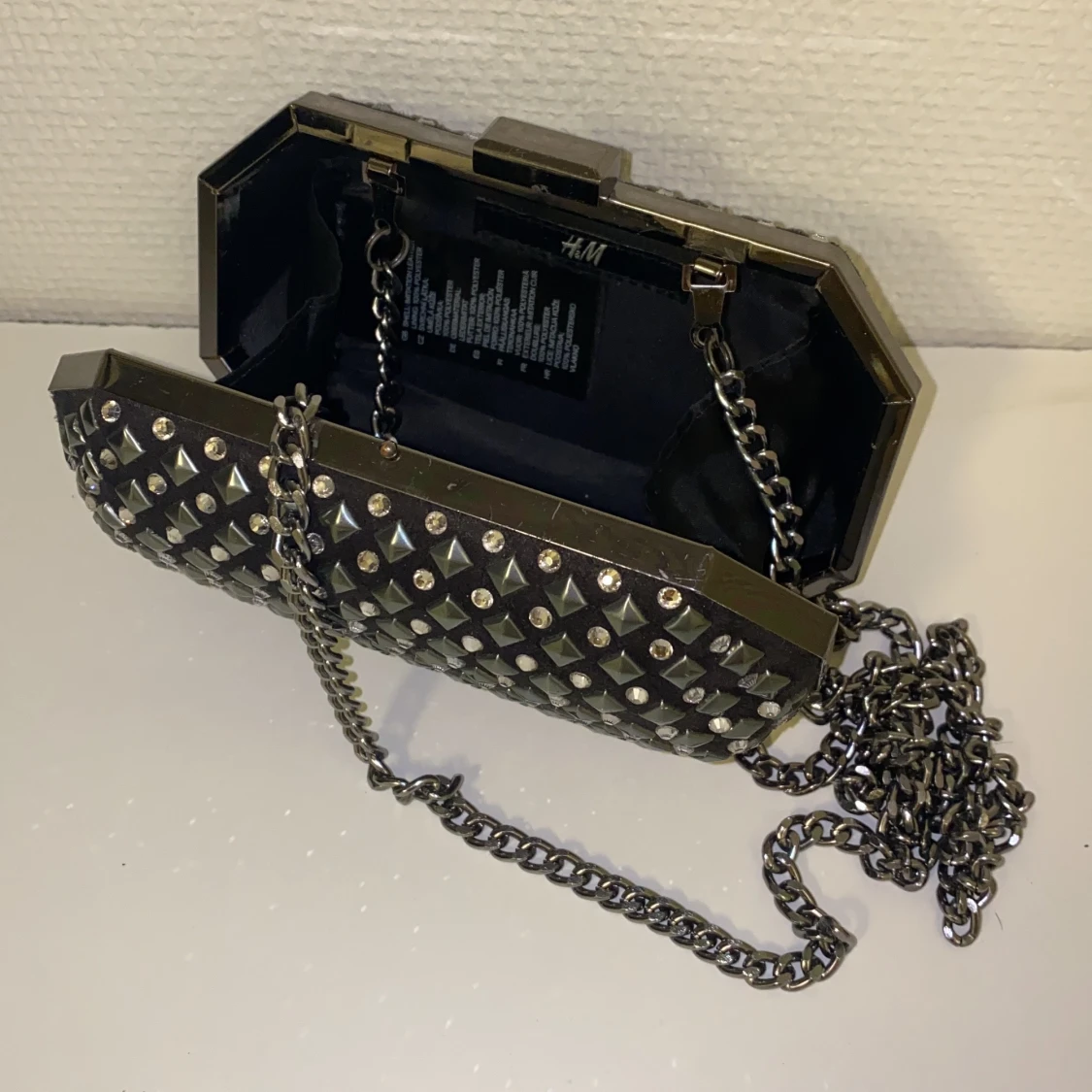 Liten clutch med strass - 91