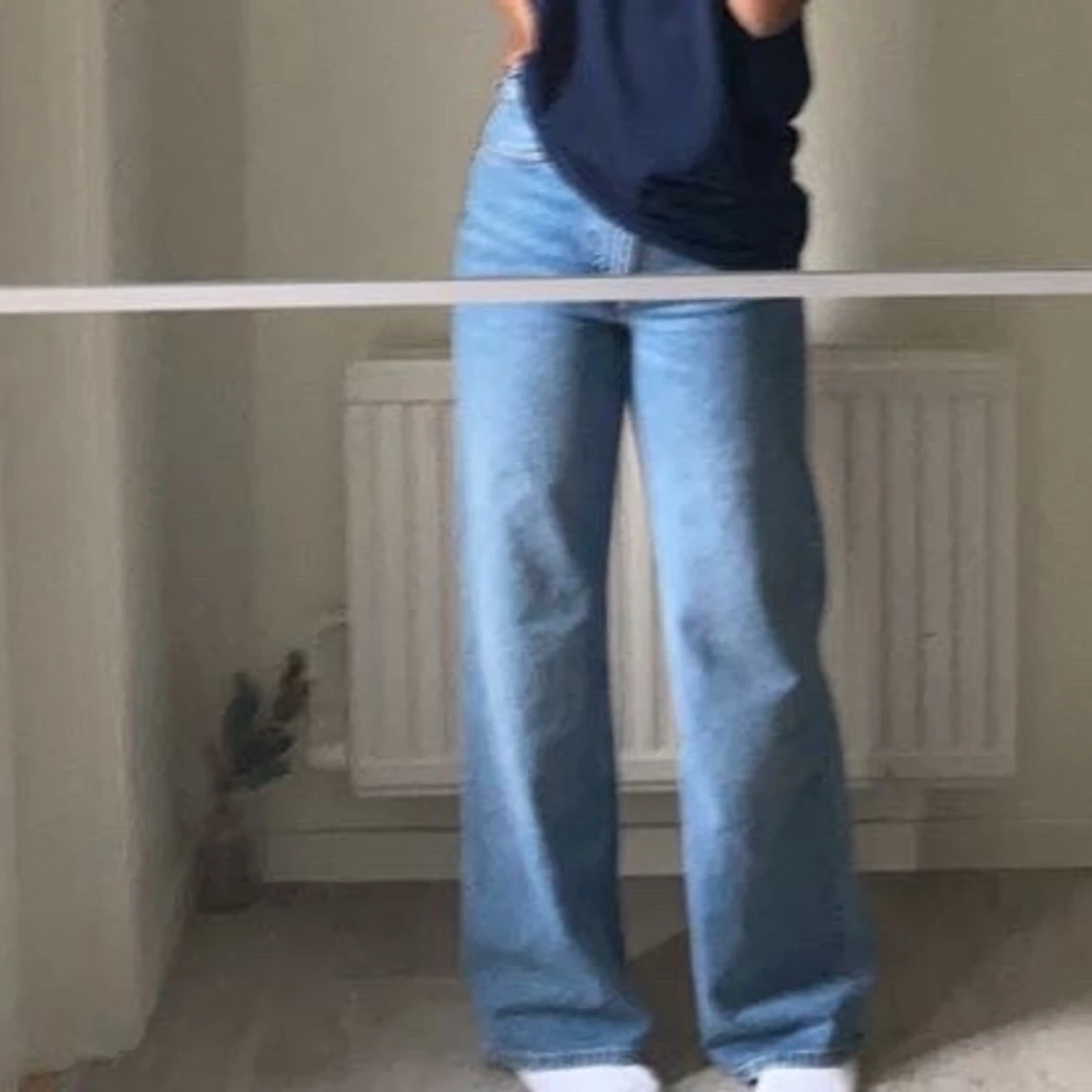Monki yoko mid blue jeans 25 - 91