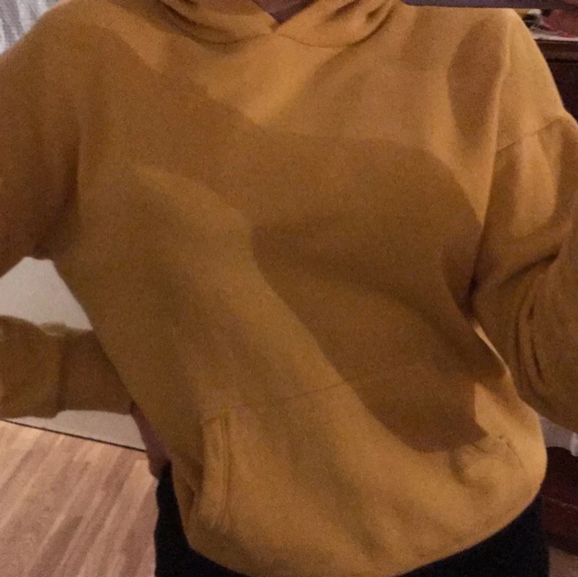 gul hoddie strl 158/164