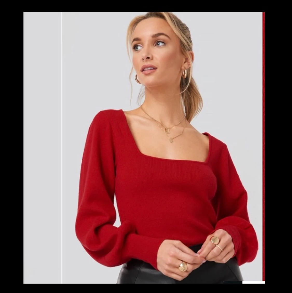 Söt stickad tröja från NA-KD. - 90