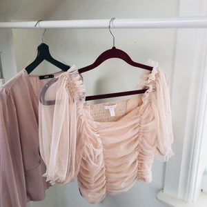 S - Rosa spetstopp ifrån HM. Använd en gång och är i mycket gott skick. Mer rosa i verkligheten 💖💖