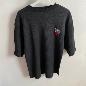 vintage tröja - vintage tröja med chicago bulls-brodering. köpt på beyond retro, lappen är avklippt men skulle säga strl. L