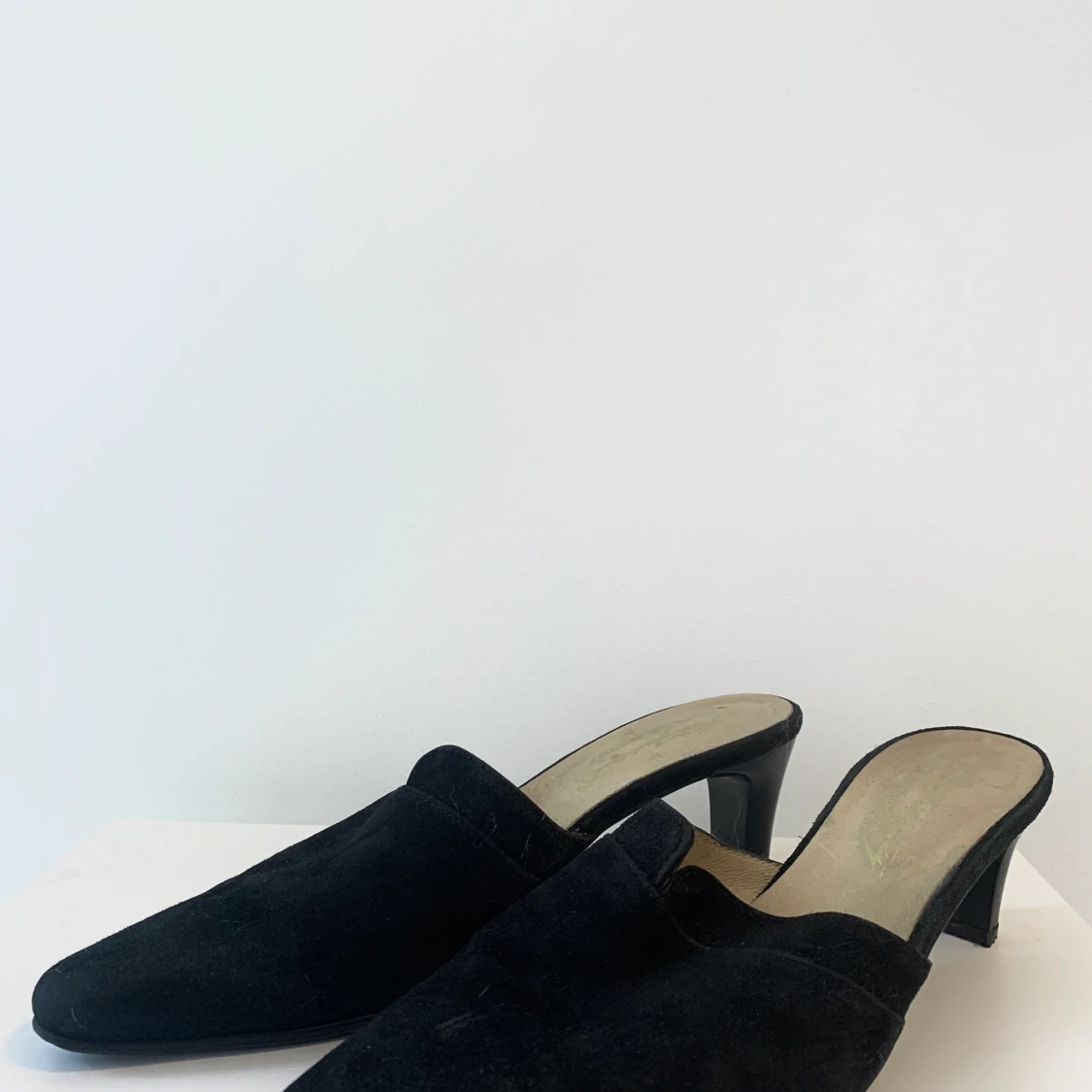 Låga klackar, mocka - 90