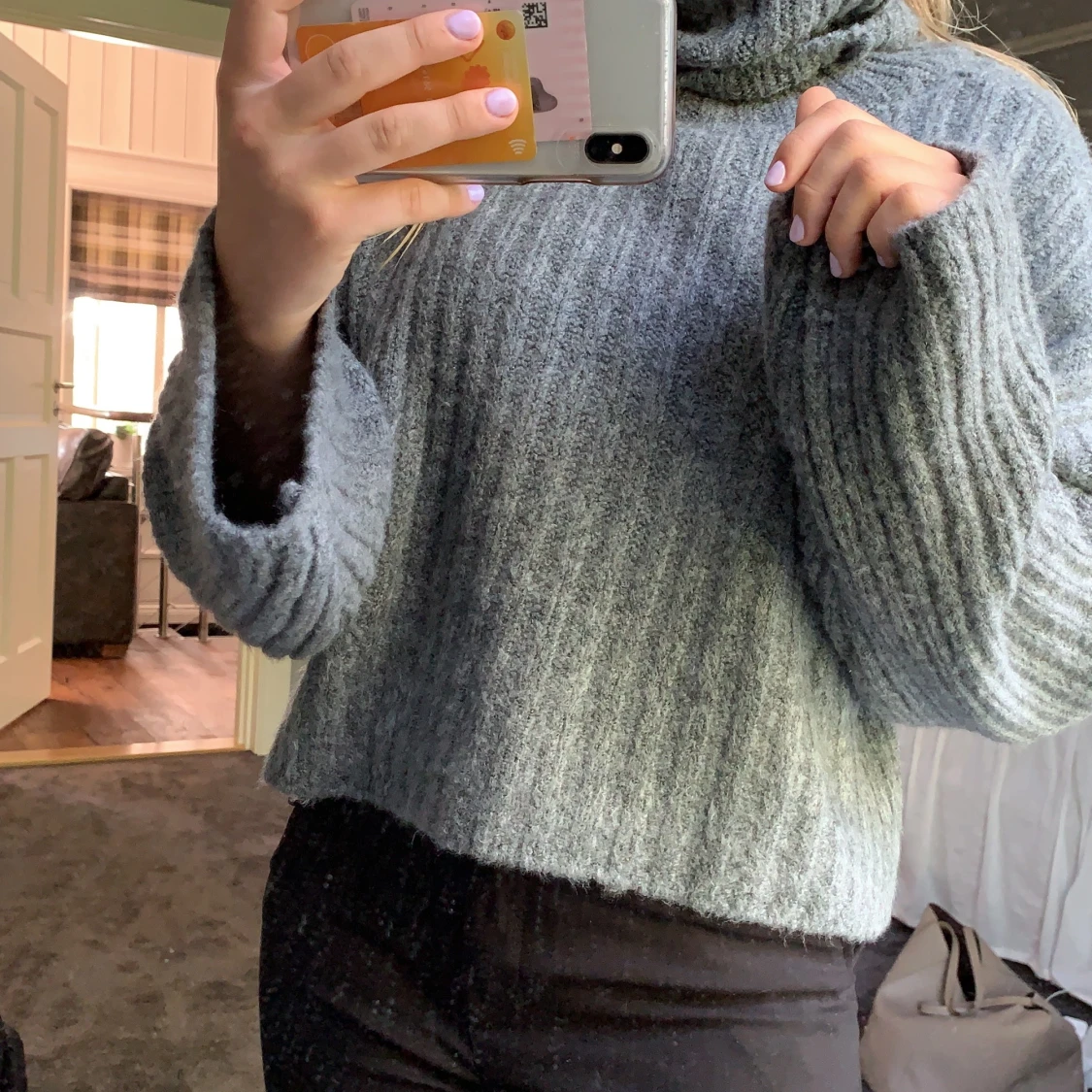 Stickad tröja - 90