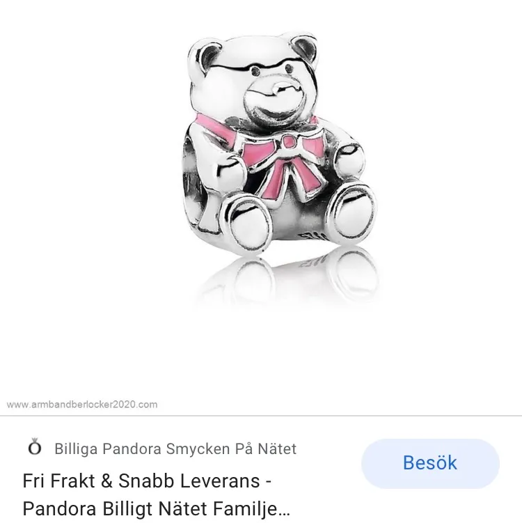 Berlock från pandora☺️💕nypris 400kr. Accessoarer.