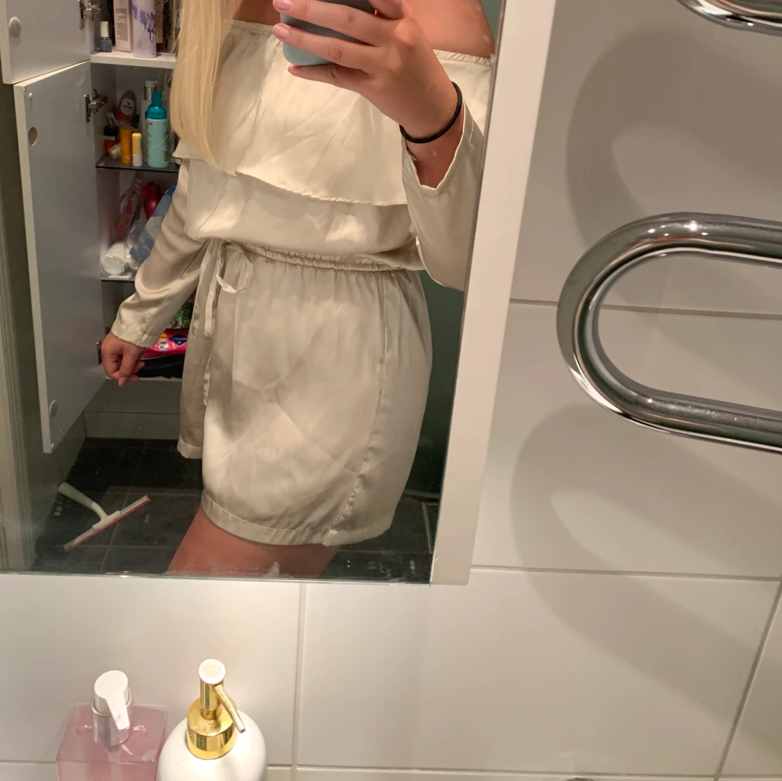 Jumpsuit i silke - 90