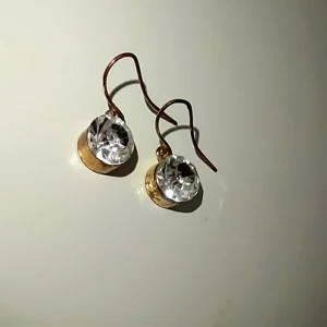 Guldpläterade örhängen - Nyskick! 