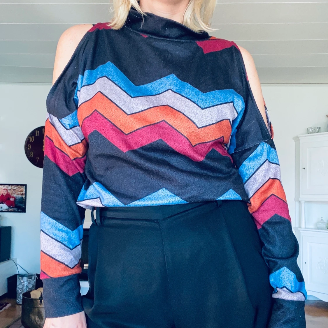 Topp med bara axlar.