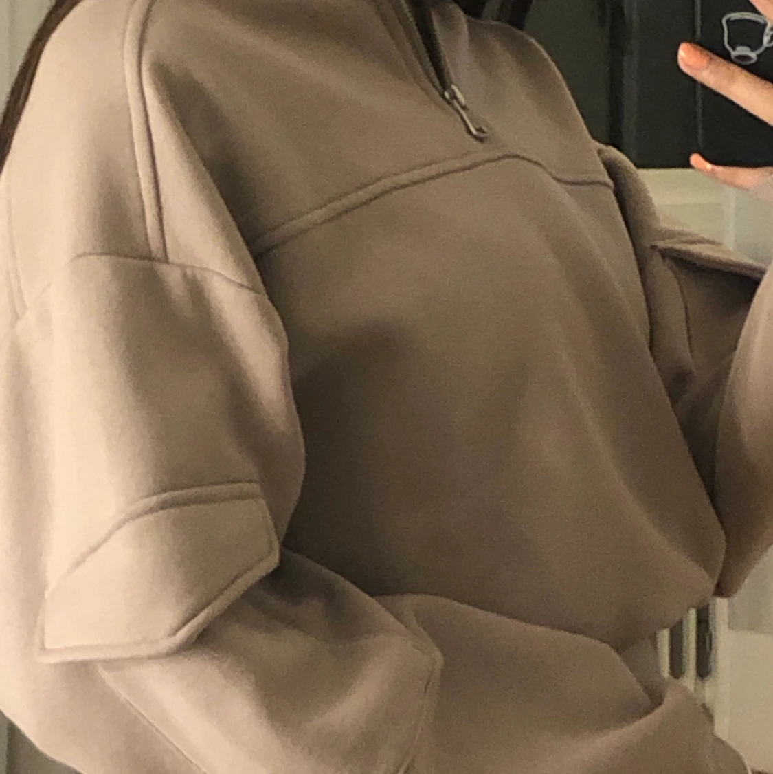 Beige rosa tröja - 90