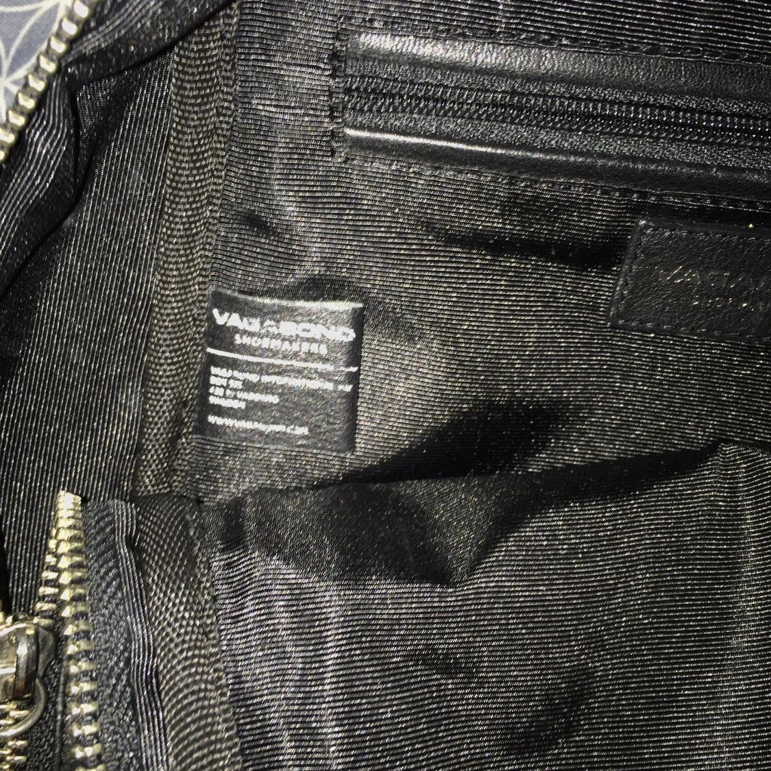 Mini backpack av svart läder - Vagabon - 91