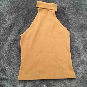  - Polo linne i orange beige typ💕