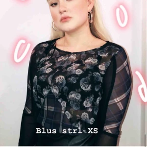  - Fin halvtransparent blus som är sparsamt använd.  Möts upp i Värnamo eller Jönköping eller skickas då mottagaren står för frakt. 