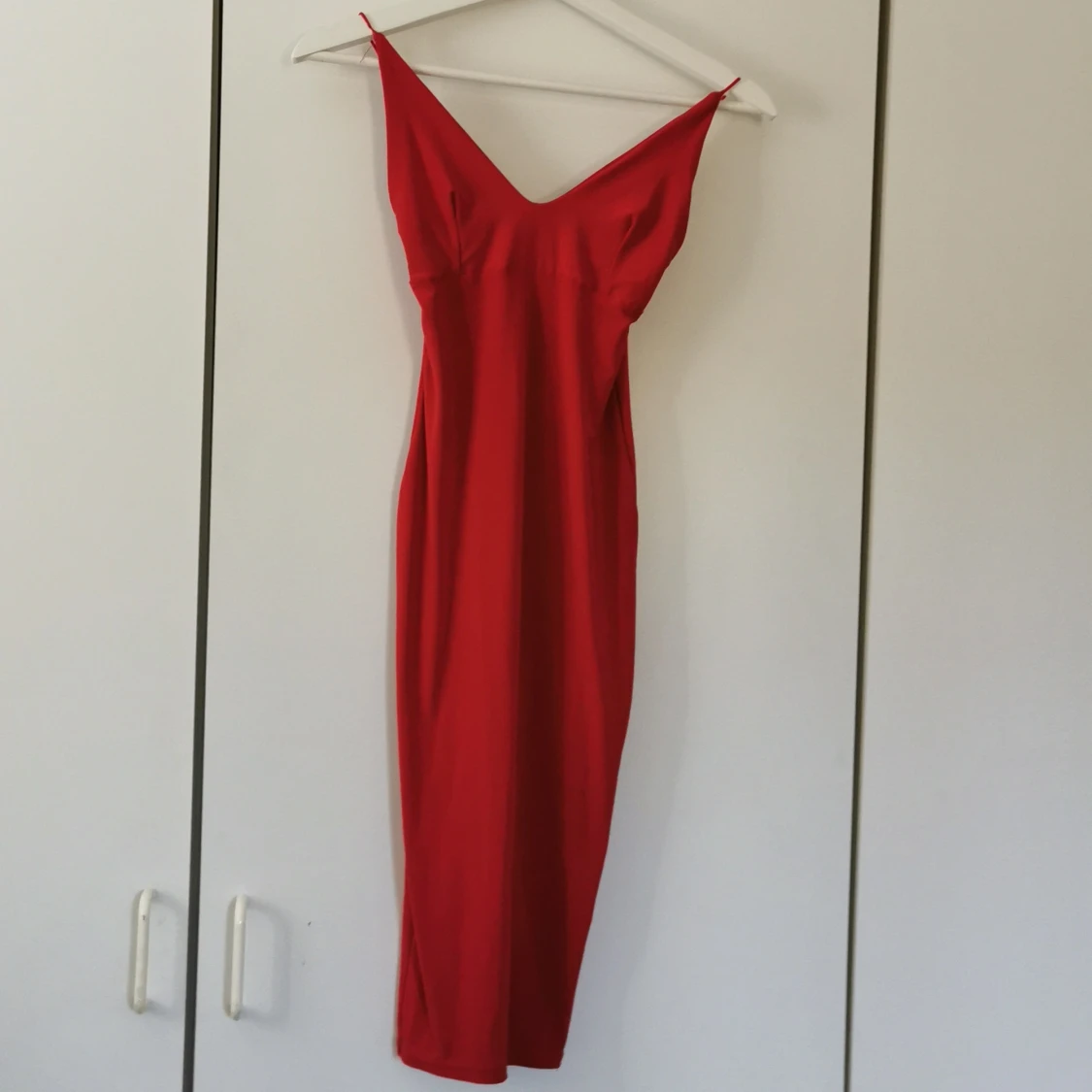 Röd klänning 