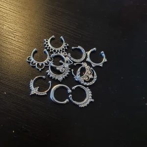 Fake piercings - Säljer nu dessa för jag fick dubbel uppsättning när jag köpte mina. 