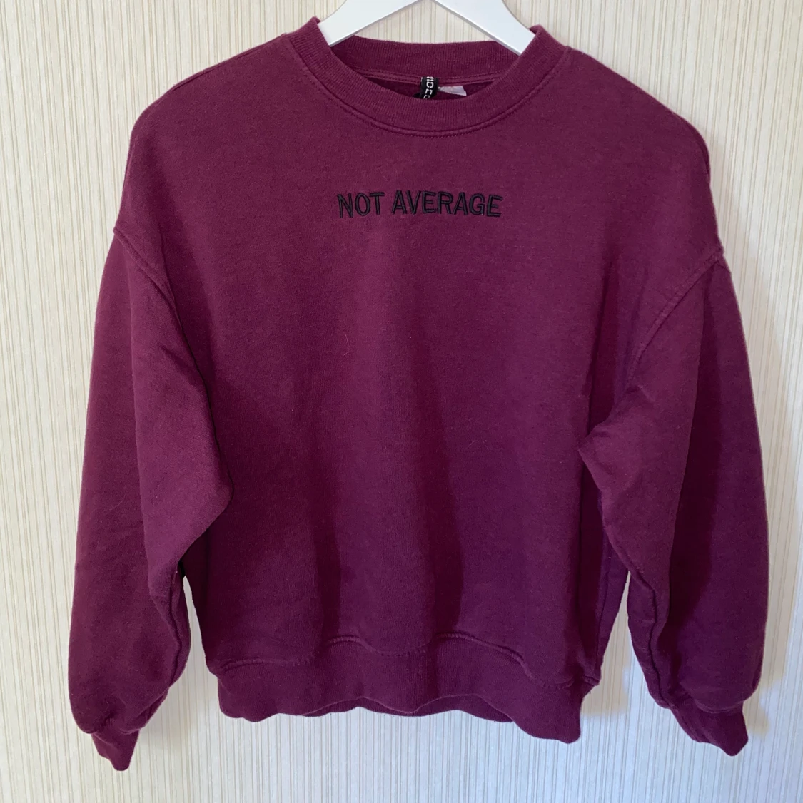 Sweatshirt med tryck