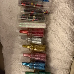 Glitter - Vita och rosa är sålda ❤️