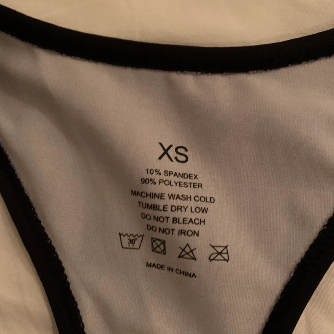 Svart/vit Aimn träningslinne - 91