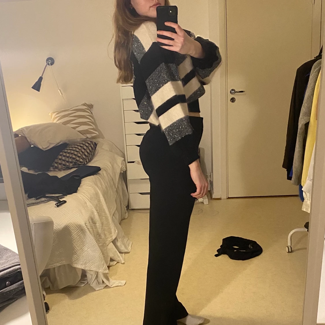 Stickad vintage tröja - 90