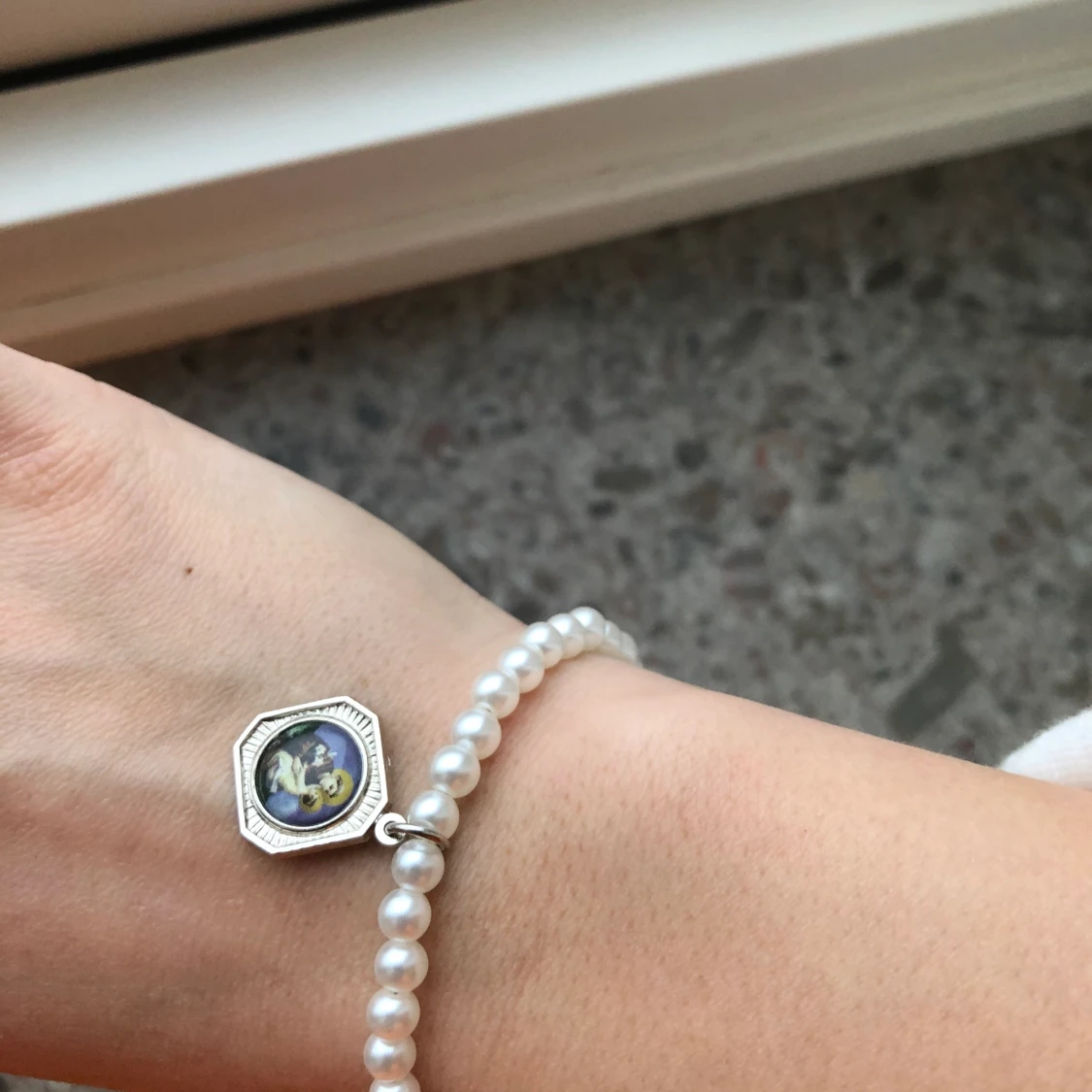 Armband med berlock🤍 - 90