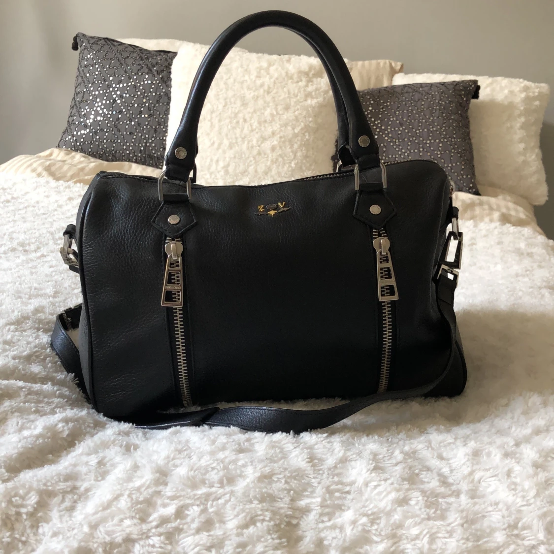 Zadig & Voltaire Sunny medium black bag