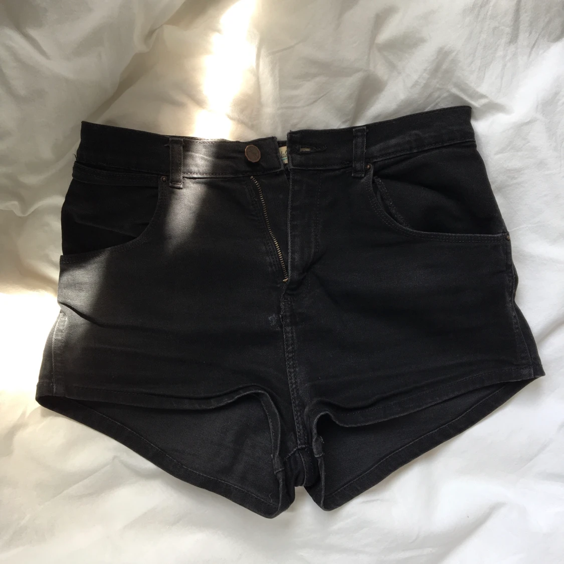 Svarta jeansshorts - 90