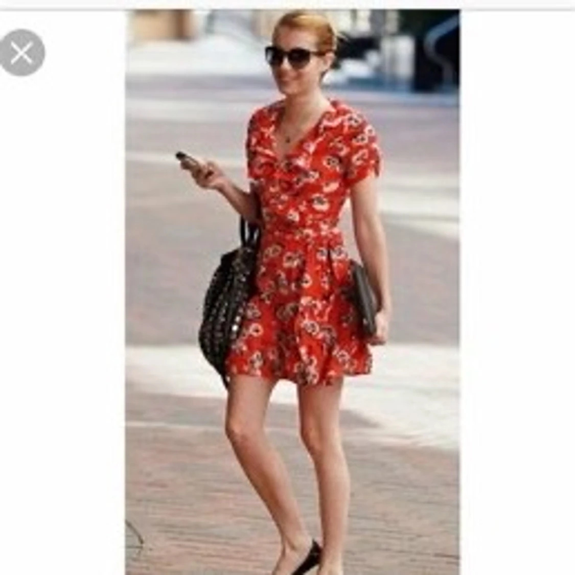 Kate Moss omlottklänning - 90