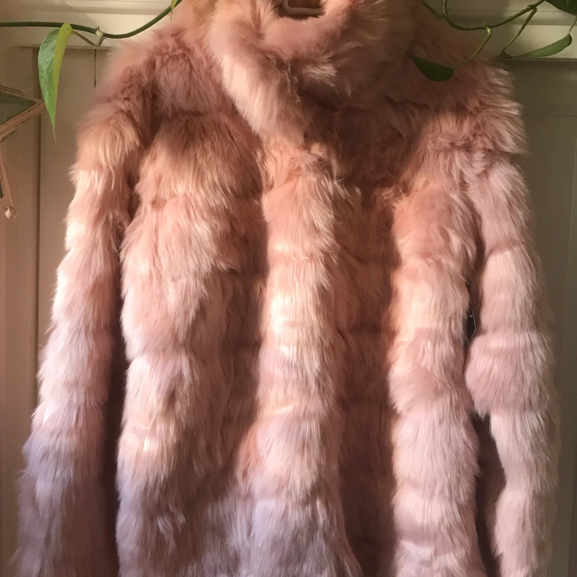 NY Rosa Fluffig Jacka - 91