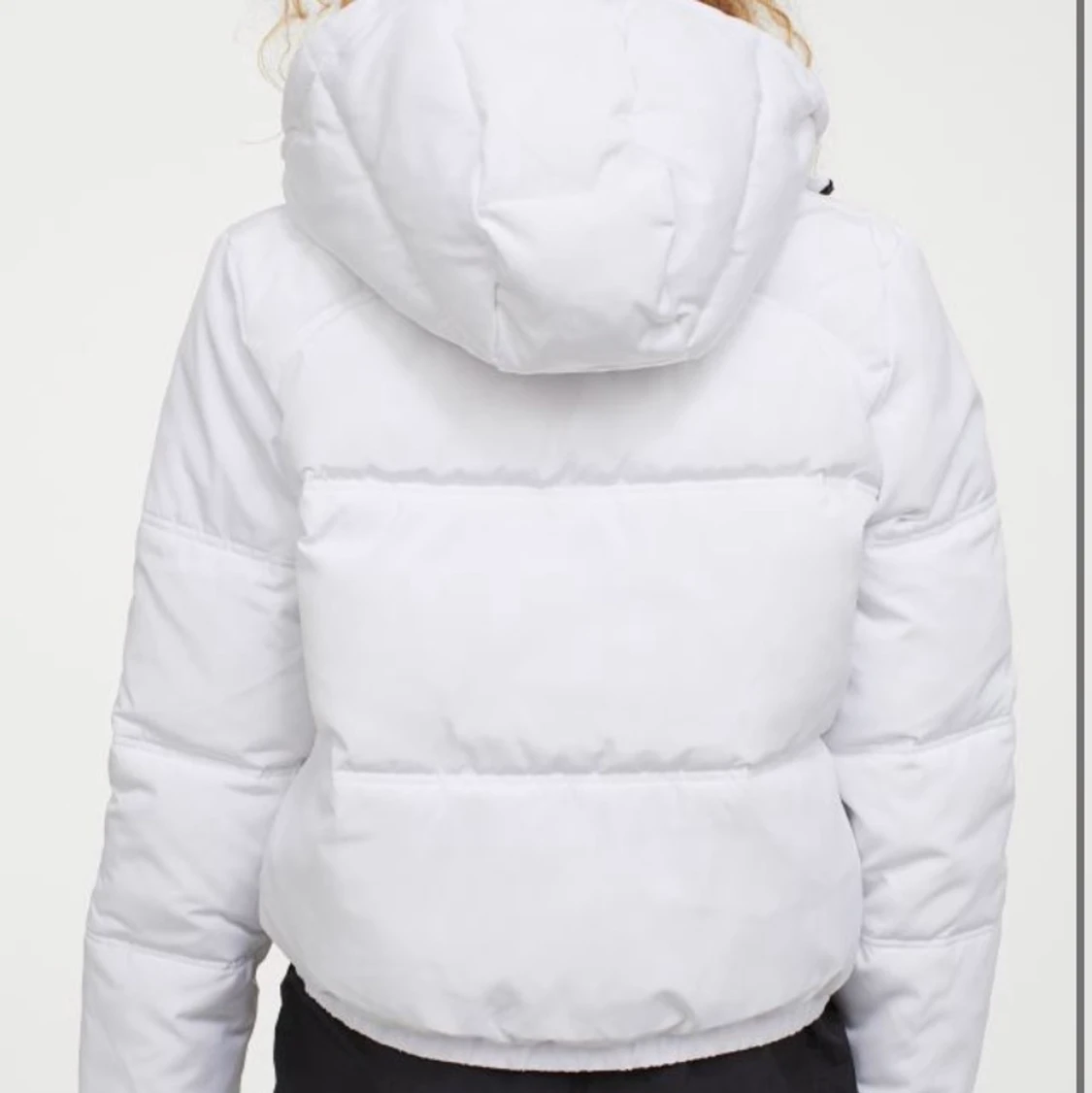 Vit pufferjacka från hm - 90