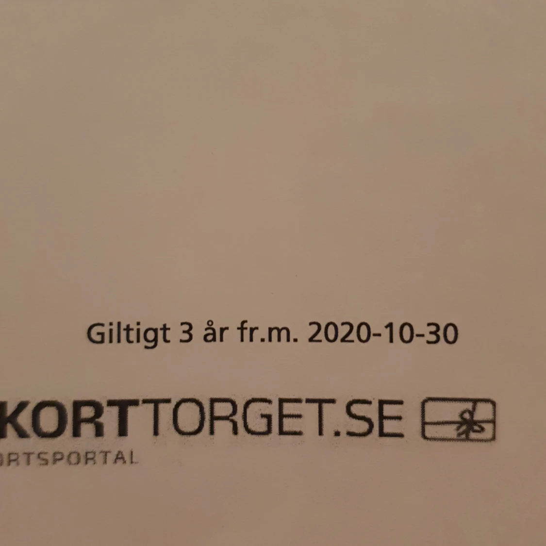 Presentkort ifrån Panduro - 90