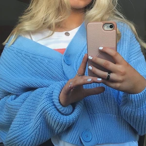 Blå kofta - Säljer denna superfina kofta! Använd cirka 2 gånger.🤩🧚🏼‍♀️