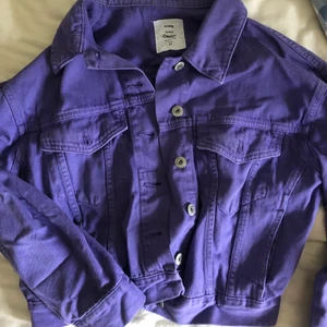 Jeansjacka - Lila jeansjacka