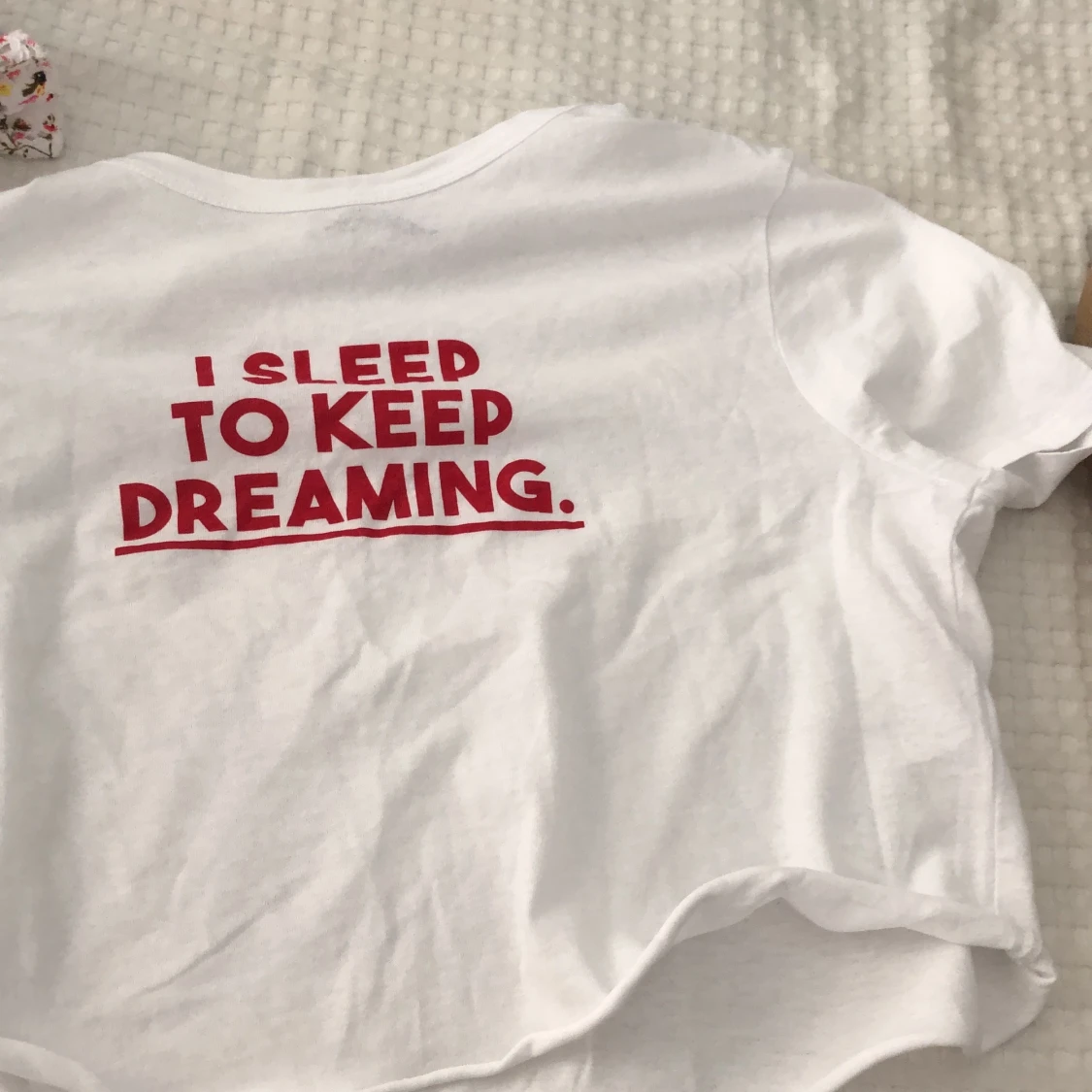 croptop med tryck - 90