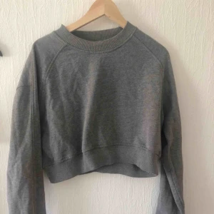  - Kort grå collegetröja från weekday.  Passar s-L Köpt för några år sedan men endast använd ett fåtal gånger:)