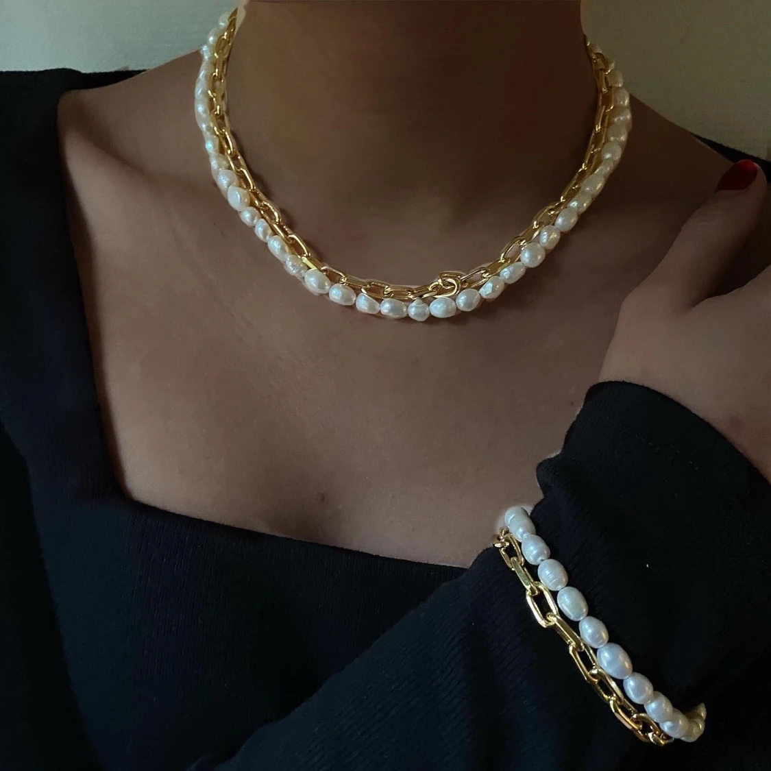 Halsband och armband