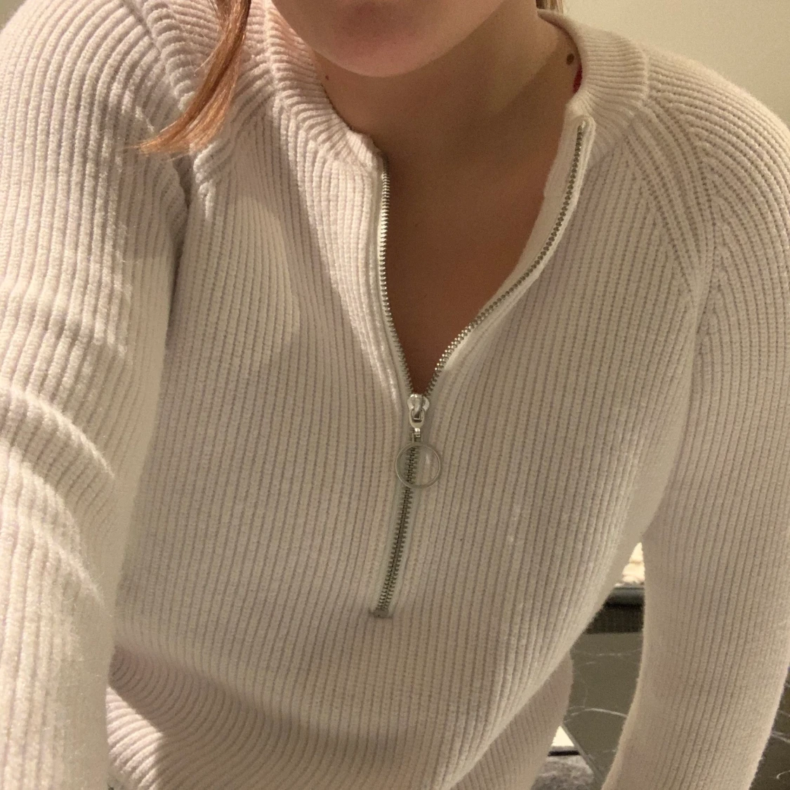 Stickad tröja med dragkedja ✨ - 91