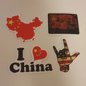 China stickers - Säljer as coola klistermärken 🇨🇳😎 1 för 3kr och 4 för 10🖐🏼+frakt men frakt kan diskuteras😇