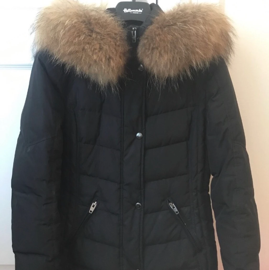 Rock & Blue jacka med äkta päls och dun