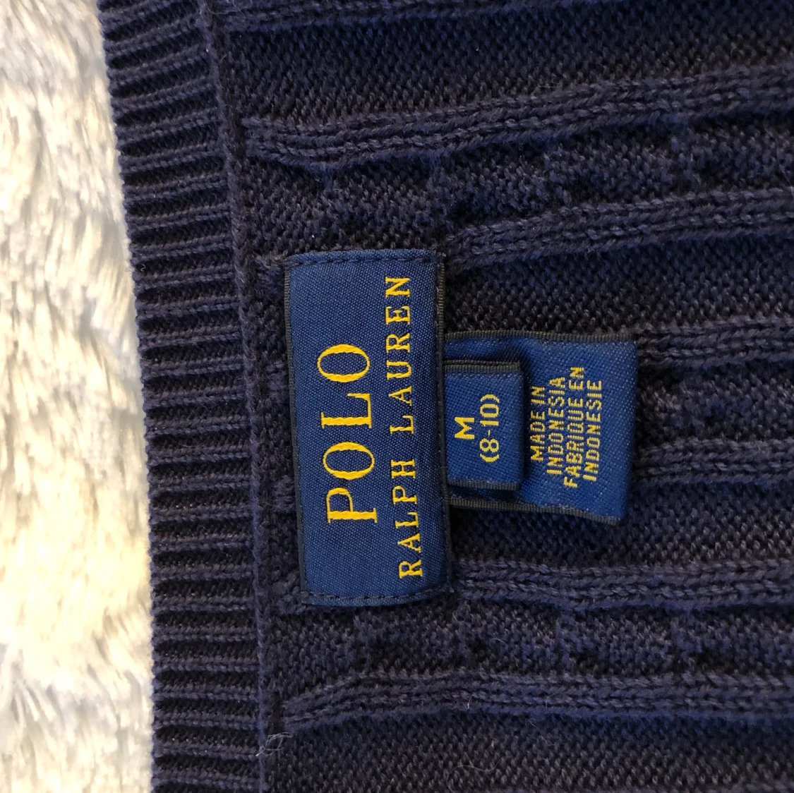 RALPH LAUREN MINI CABLE SWEATER - 91
