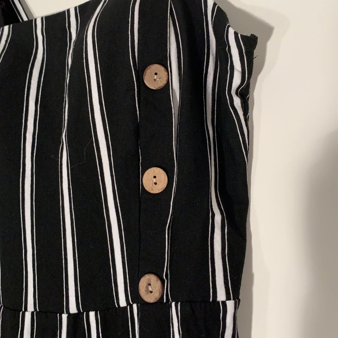 Svartvit byxdress strl S - 90