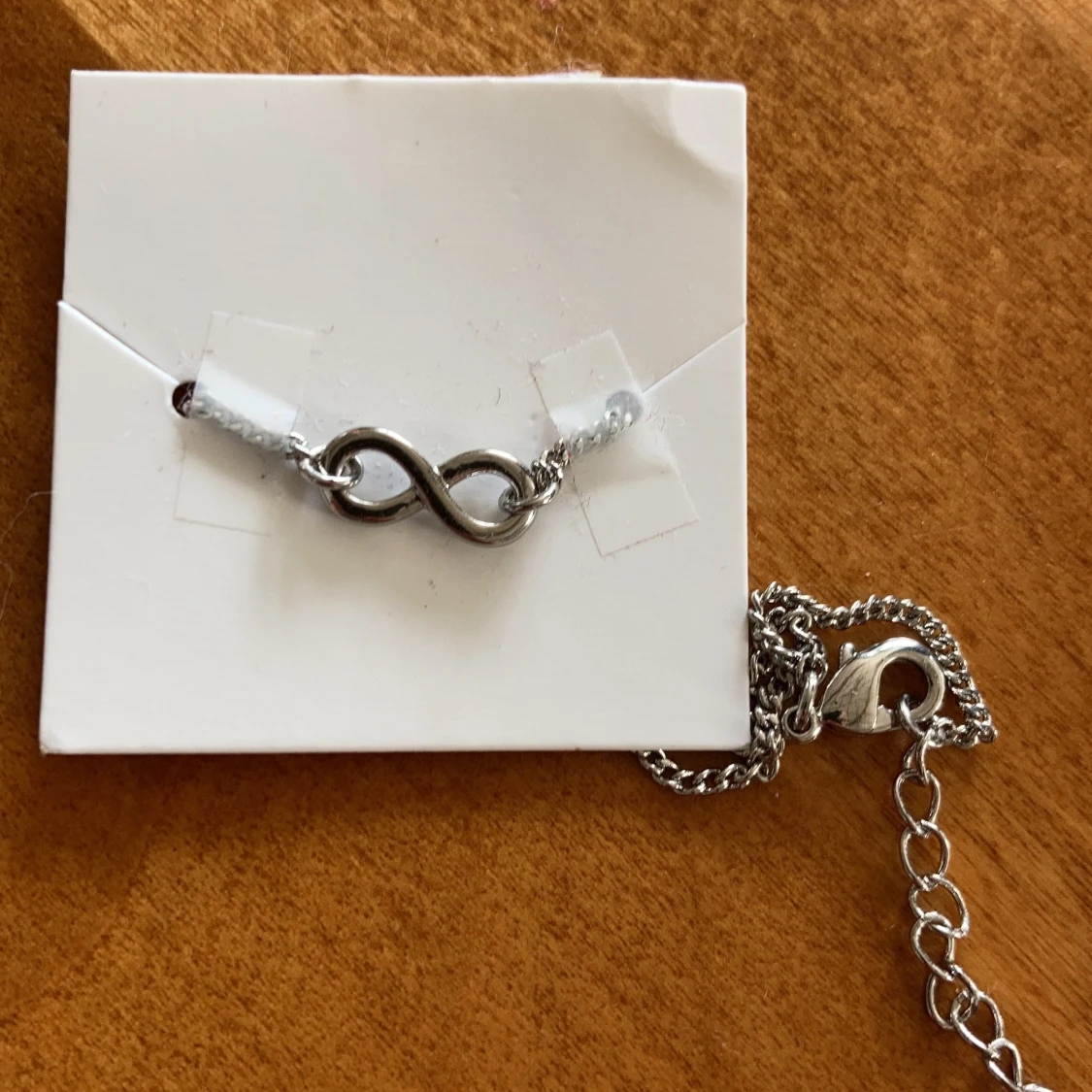 Armband silver evighetsymbol