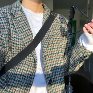 Rutig kavaj köpt second hand - Kavaj/blazer köpt second hand