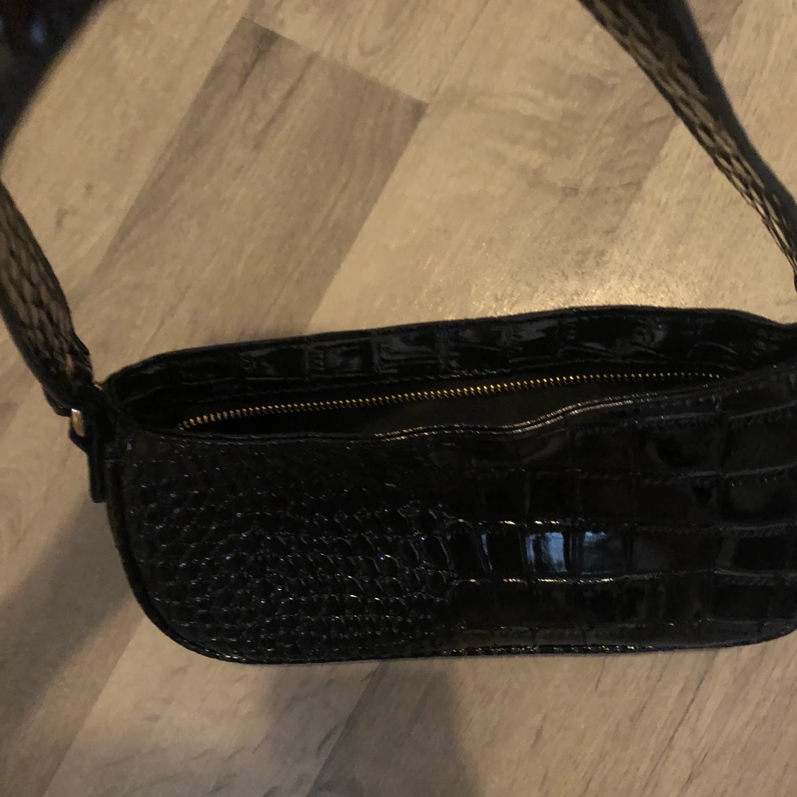 baguette bag svart  - 90