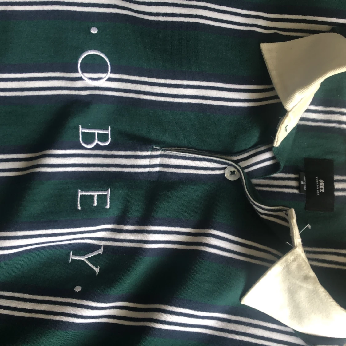 Obey Classic Long Sleve Polo Shirt - 91