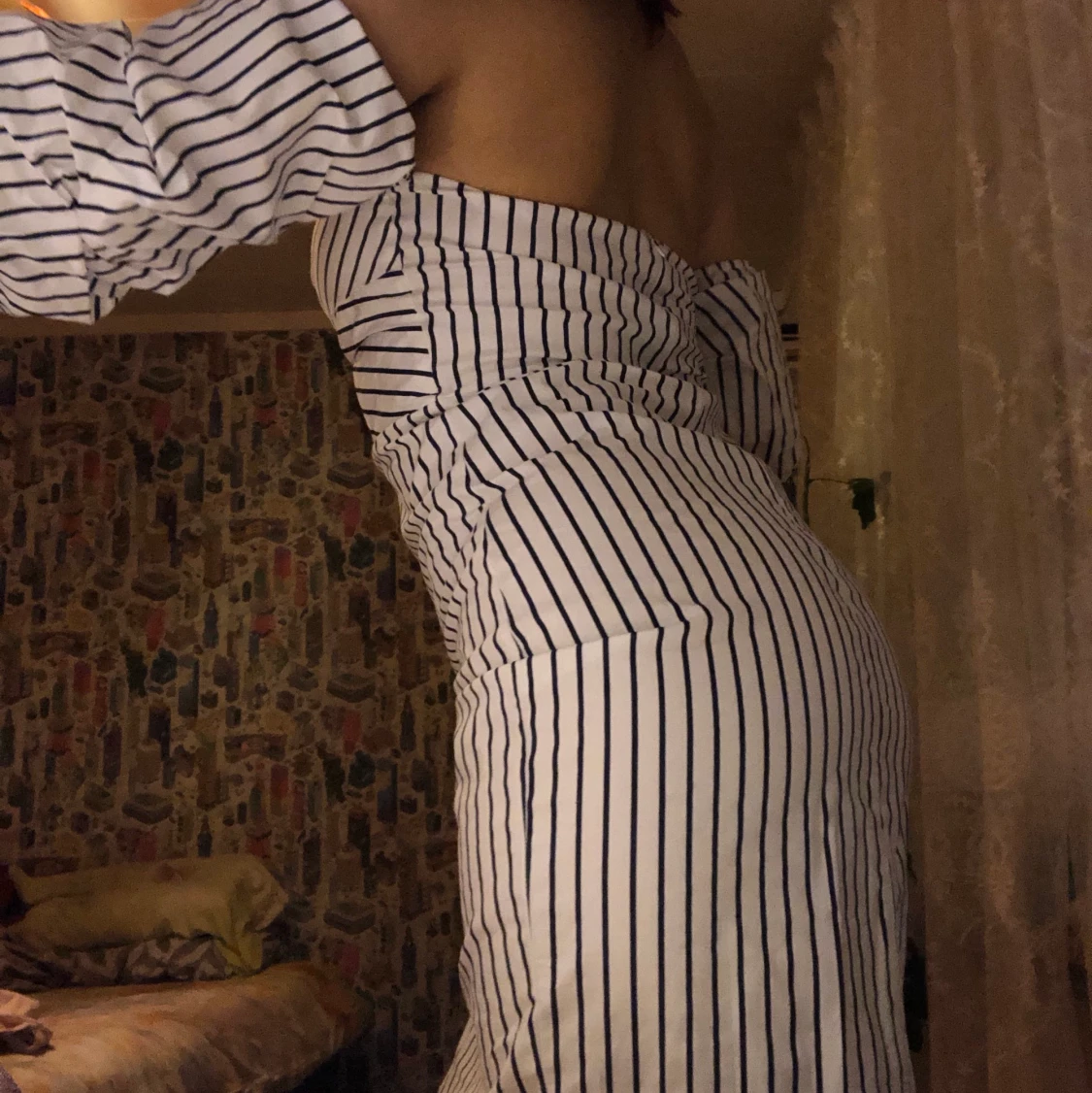 midi längd klänning  - 91