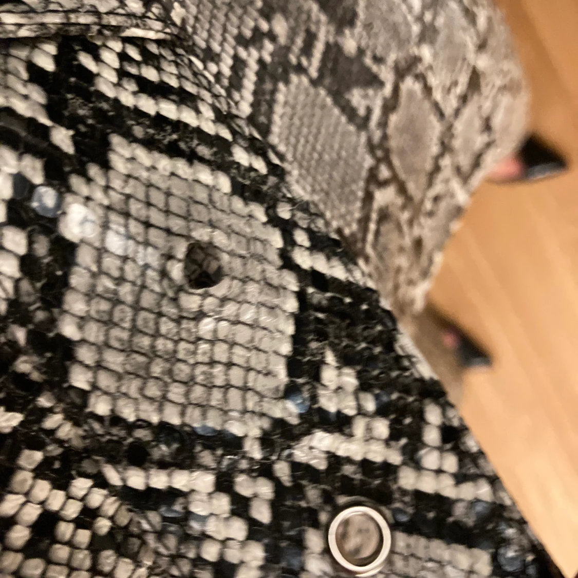 Nakd X Linn Ahlborg faux leather flare pants  - 91