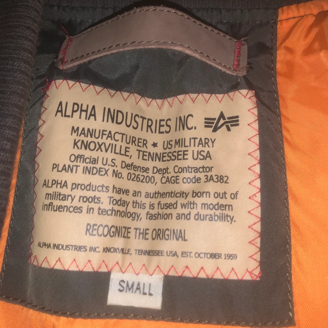 Alpha industries bomberjacka 