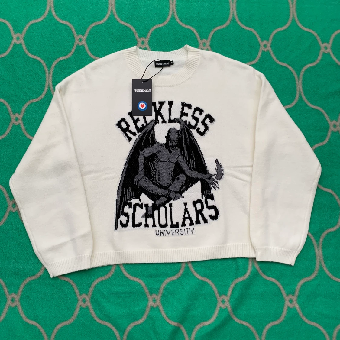 Reckless Scholars Knit sweater